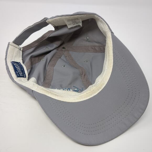 Verified First Strapback Hat Solid Gray One Size Embroidered Paramount - Picture 7 of 10
